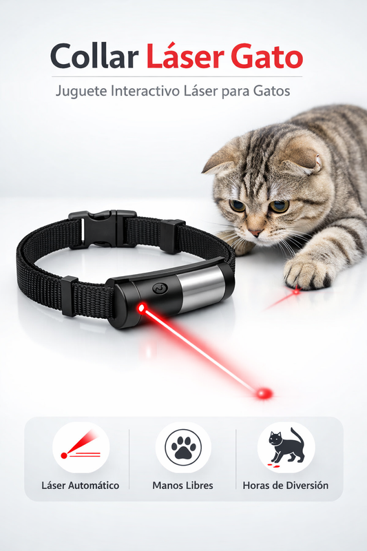Collar Láser Gato