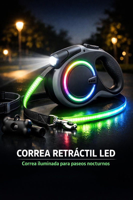 Correa Retráctil LED