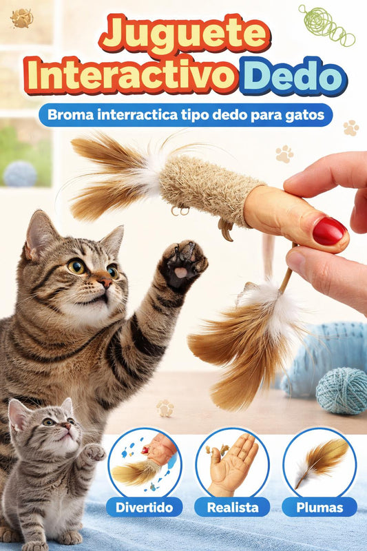 Juguete Interactivo Dedo